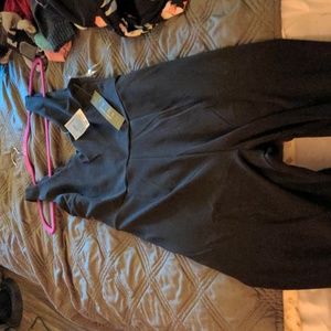 Trixxi black junpsuit, full length, Size Large, juniors